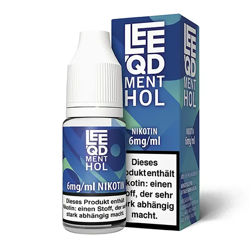 LEEQD Fresh Menthol 10ml 6mg Liquid 