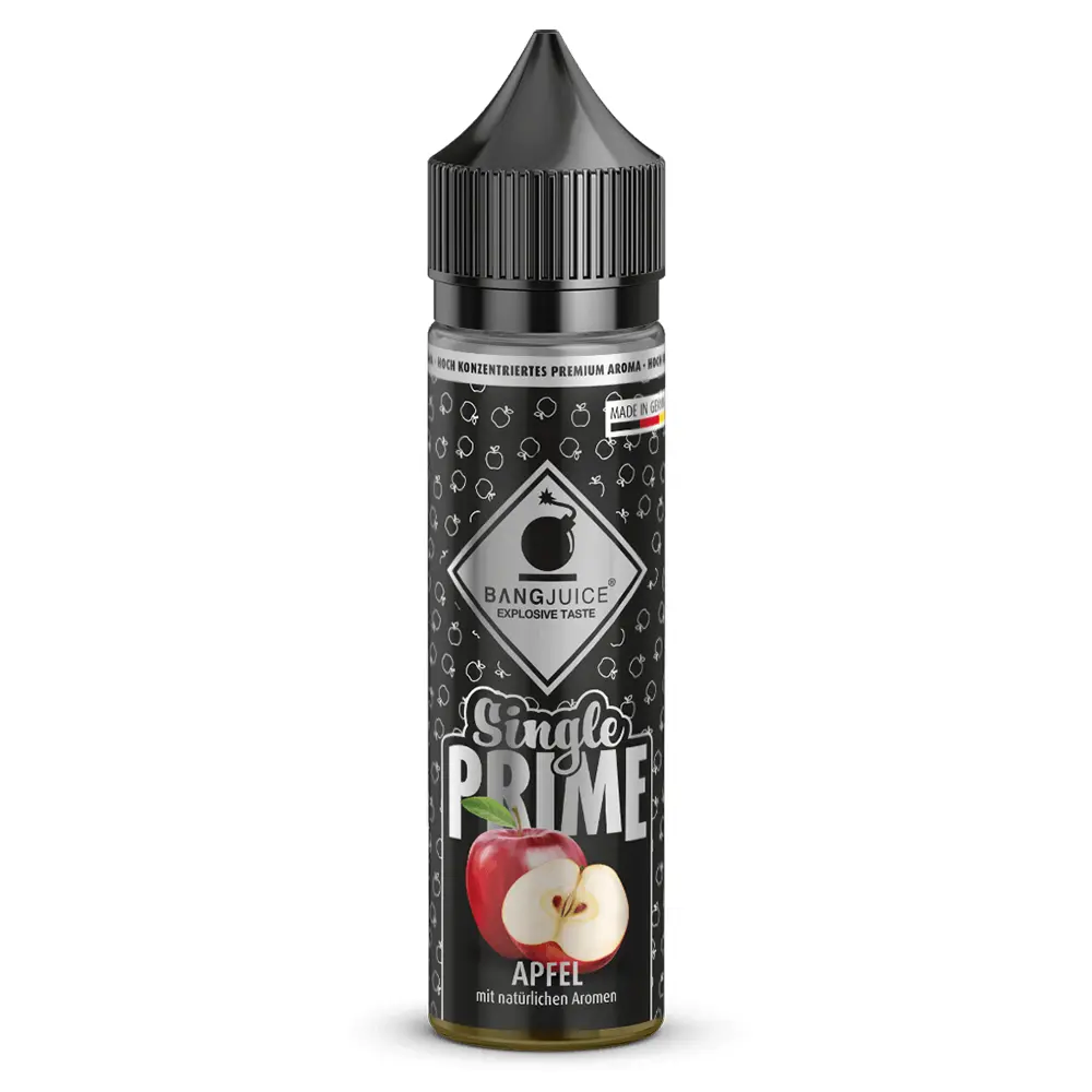 Bang Juice Aroma Longfill - Single Prime Apfel - 3ml Aroma in 60ml Flasche 