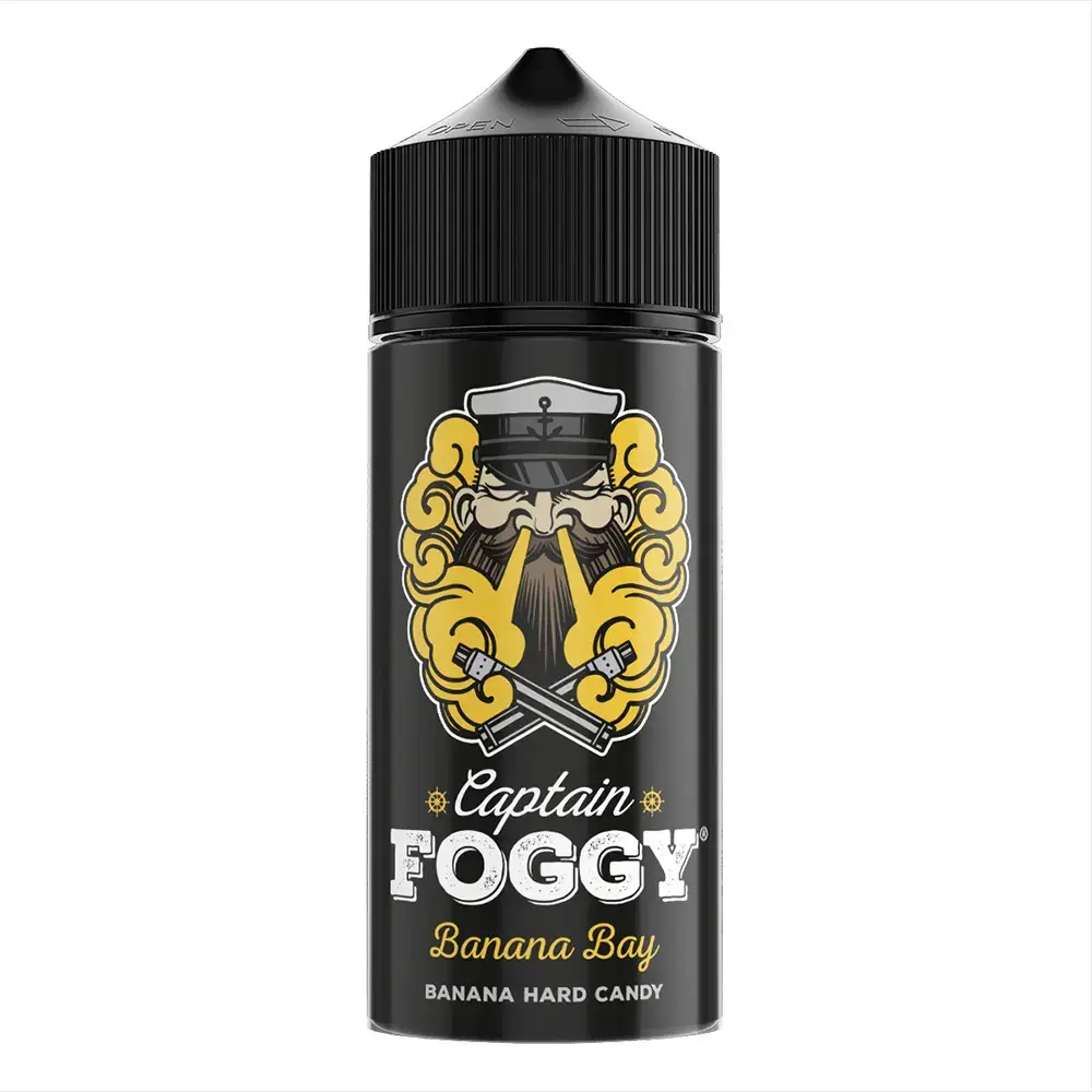 Captain Foggy Aroma Longfill - Banana Bay - 10ml in 60ml Flasche 