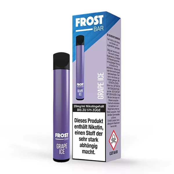 Dr. Frost Grape Ice Frost Bar Einweg E-Zigarette 20mg