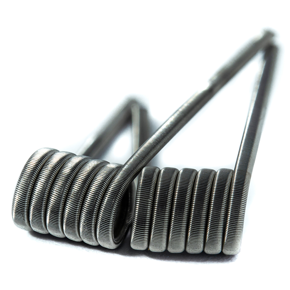 Aenigma Handmade Coils Fine Fused V2A Edelstal Dual  0,16 Ohm (dual) 0,32 Ohm (single)