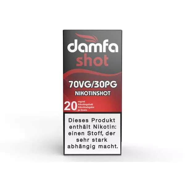 damfashot  70VG/30PG Einzeln 10ml