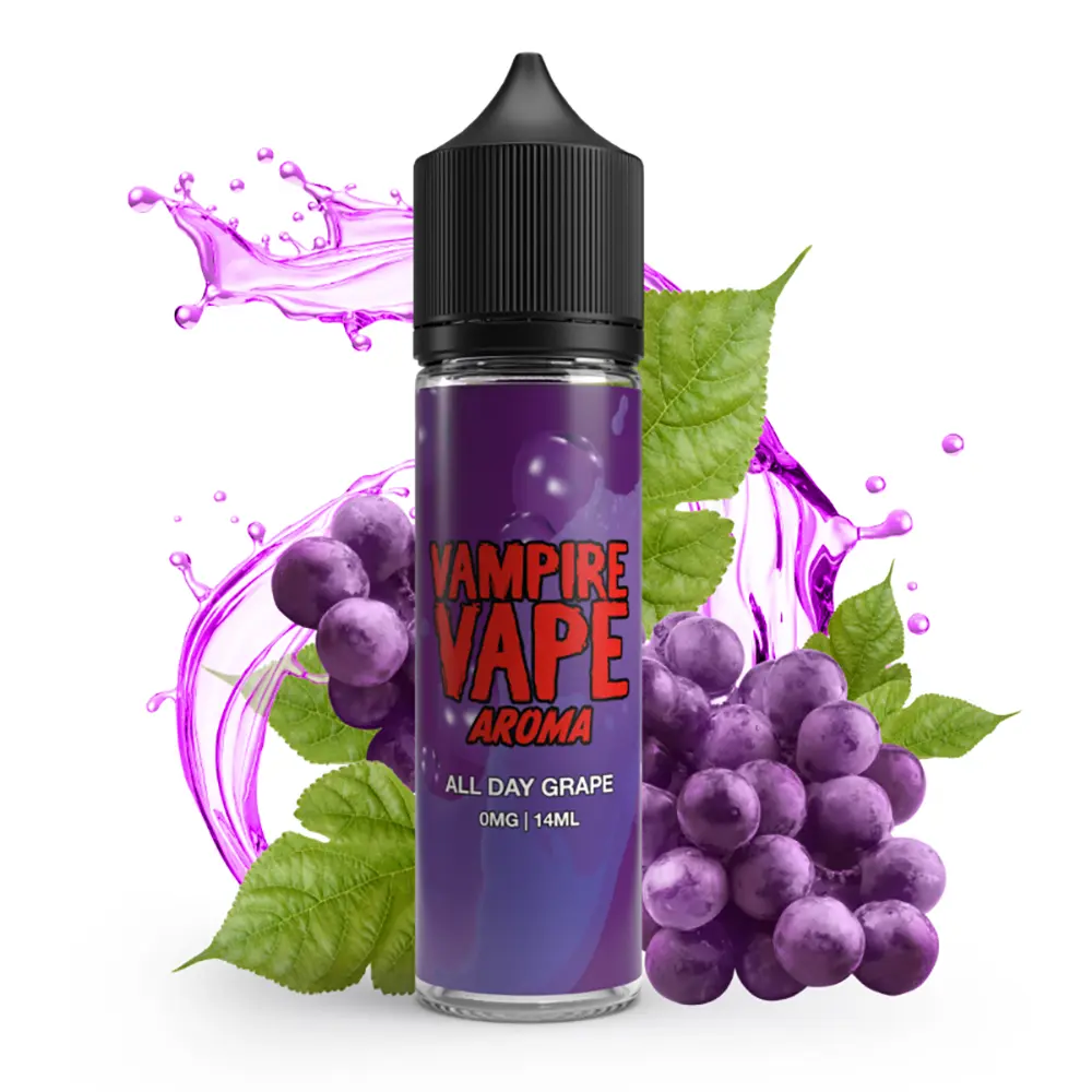 Vampire Vape Aroma - All Day Grape - 14ml in 60ml Flasche 
