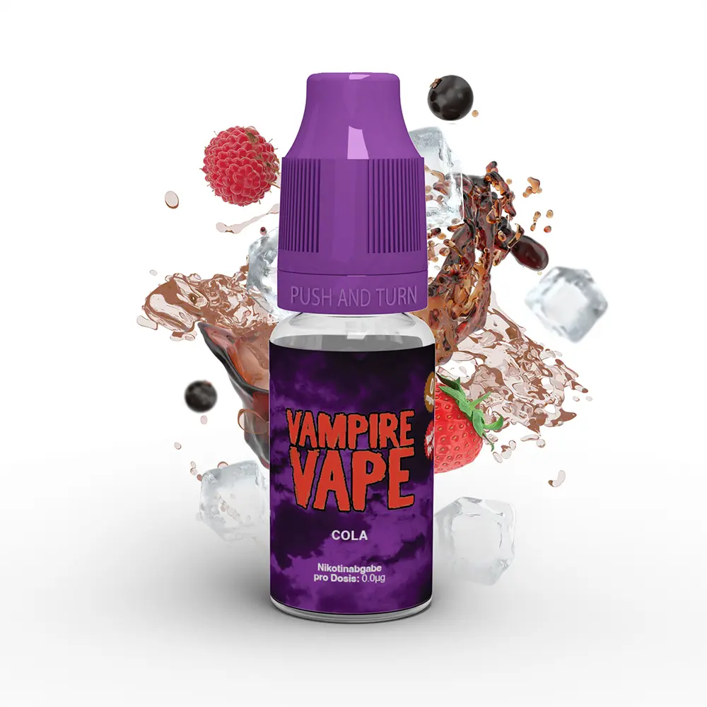 Vampire Vape Liquid -  Cola - 10ml 6mg 