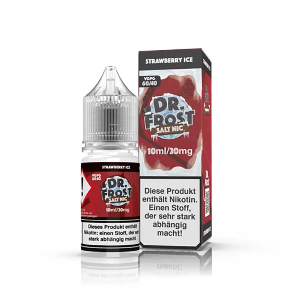 Dr. Frost Strawberry Ice Nic Salt 20mg 