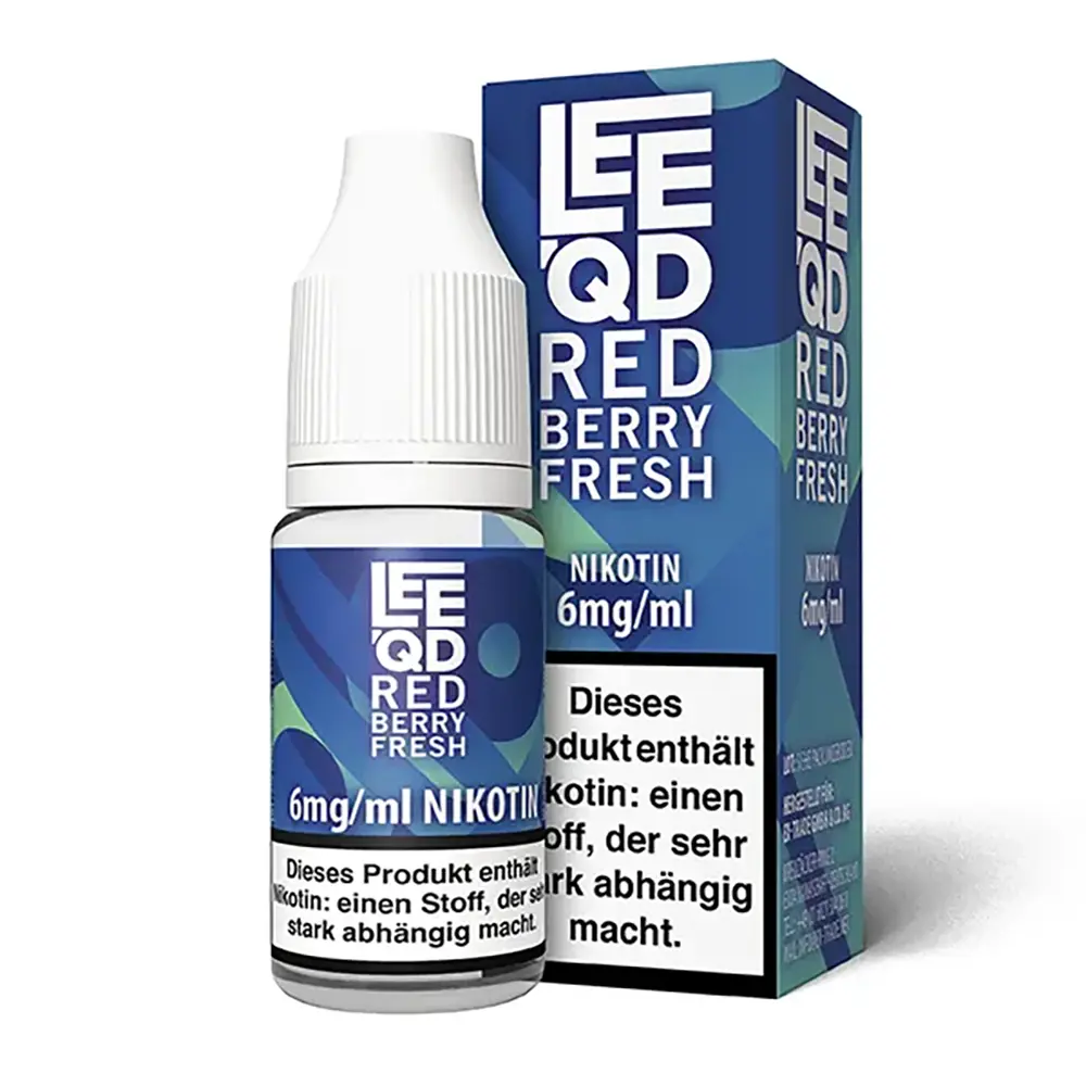 LEEQD Fresh Red Berry Fresh 10ml 6mg Liquid 