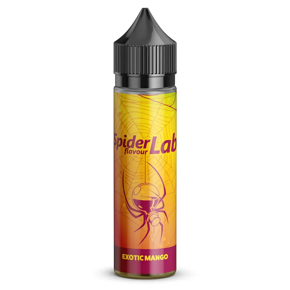 Spider Lab Aroma - Exotic Mango - 8ml Aroma in 60ml Flasche 