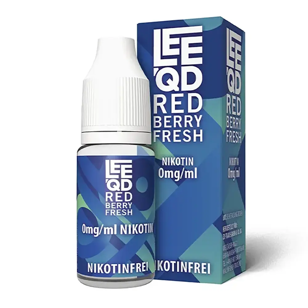 LEEQD Fresh Red Berry Fresh 10ml 0mg Liquid 