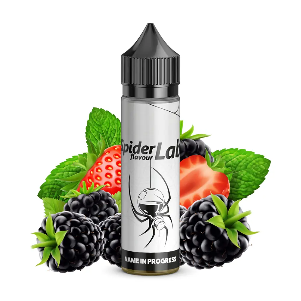 Spider Lab Aroma - Name in Progress - 8ml Aroma in 60ml Flasche 