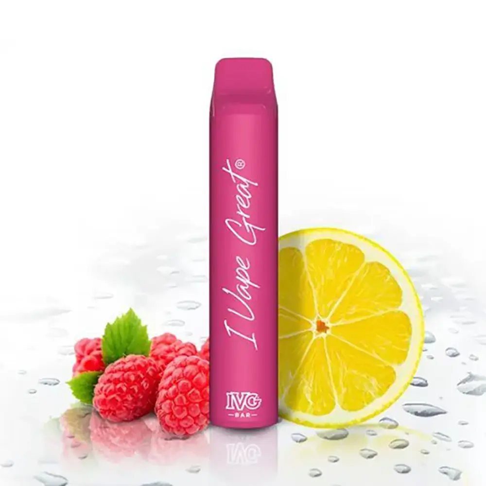 IVG Bar Raspberry Lemonade 20mg Einweg E-Zigarette 