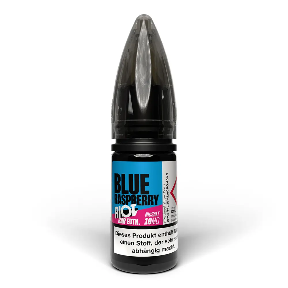 Riot Squad Nikotinsalz - Blue Raspberry - Liquid 10mg 10ml 