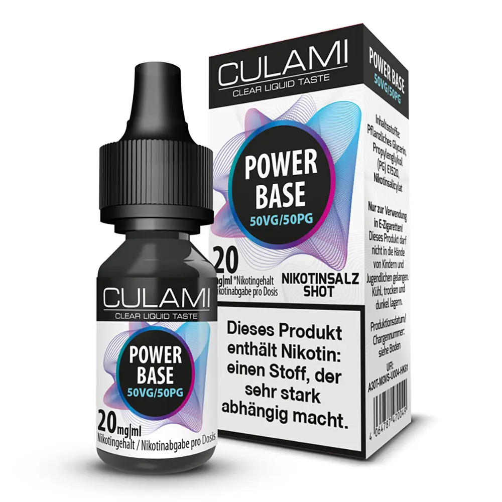 CULAMI Nikotin Salz Shot 50PG/50VG 20 mg/ml 