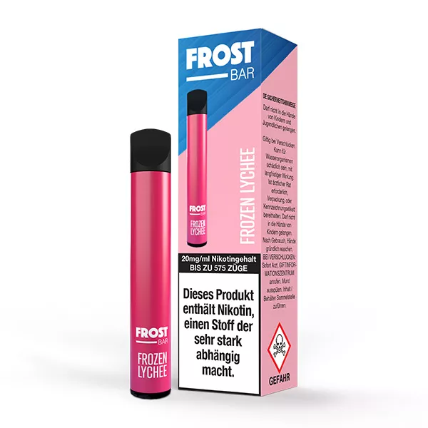 Dr. Frost Frozen Lychee Frost Bar Einweg E-Zigarette 20mg