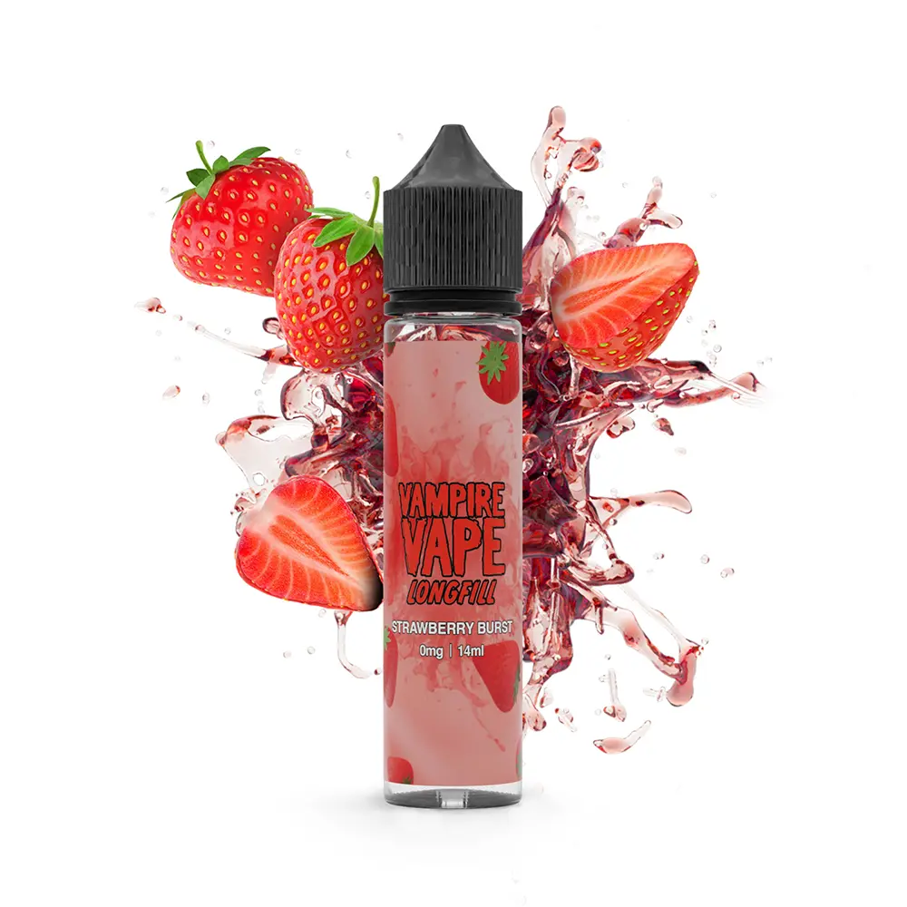 Vampire Vape Aroma Longfill - Strawberry Burst - 14ml in 60ml Flasche 