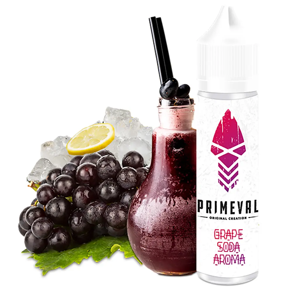 Primeval Grape Soda 12ml Aroma in 60ml Flasche 