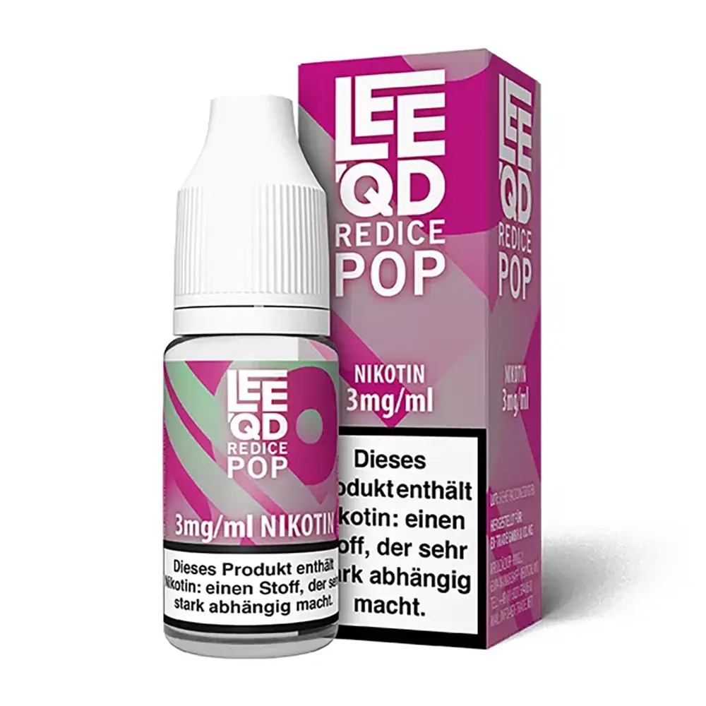 LEEQD Crazy Red Ice Pop 10ml 3mg Liquid 