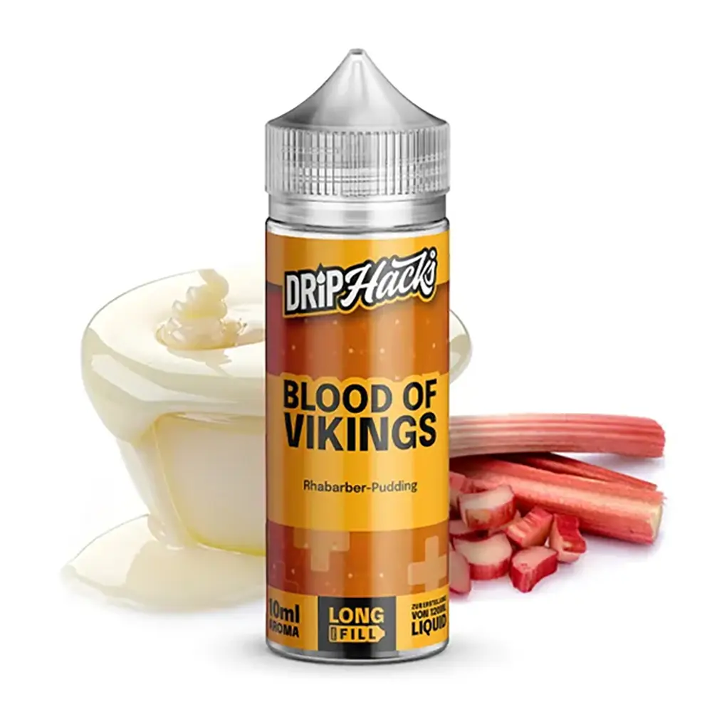 Drip Hacks Blood of Vikings 10ml in 120ml Flasche 