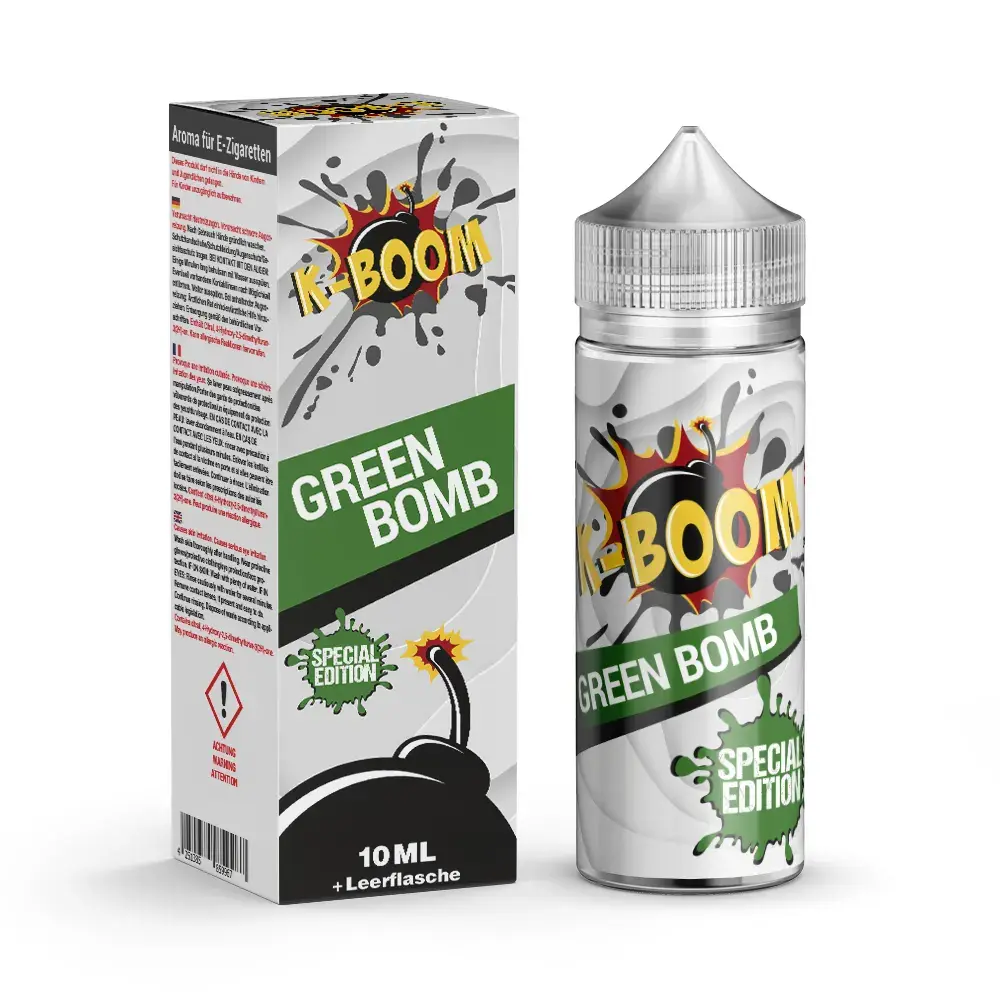 K-Boom Green Bomb Original Rezept 10ml Aroma 
