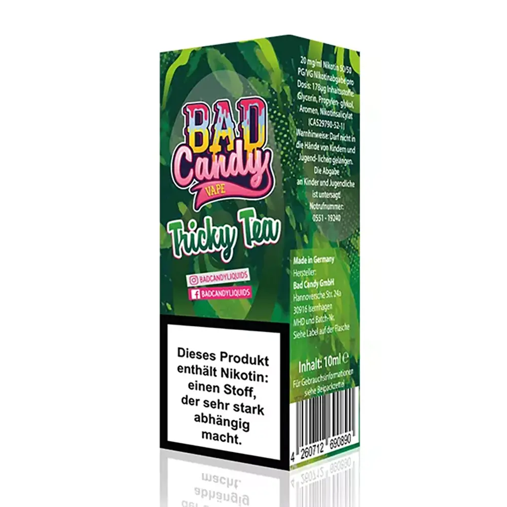 Bad Candy Tricky Tea Nic Salt 10mg 