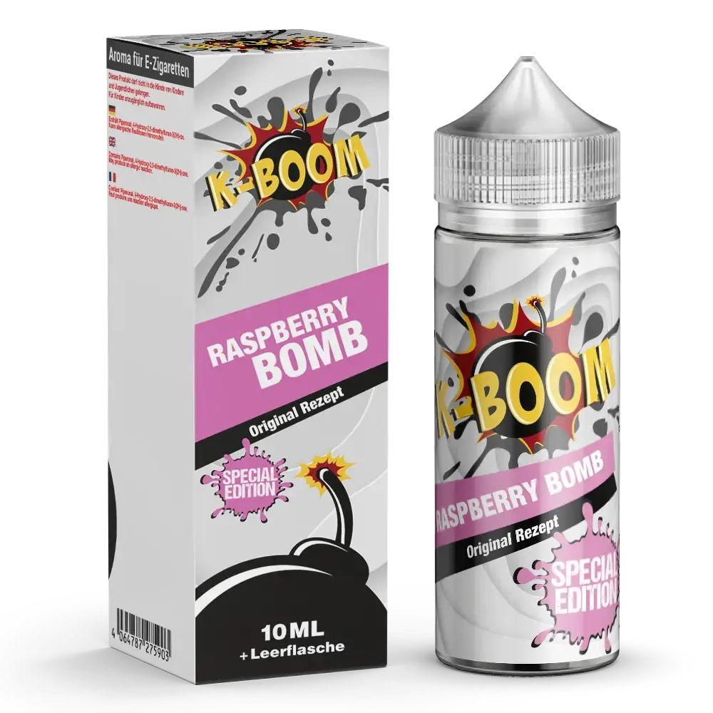K-Boom Raspberry Bomb Original Rezept 10ml Aroma  