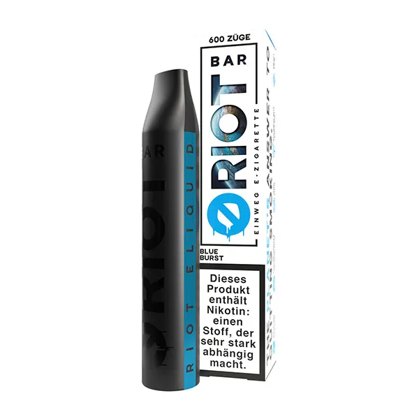 RIOT Bar Blue Burst 20mg/ml Hybrid Nikotin Einweg