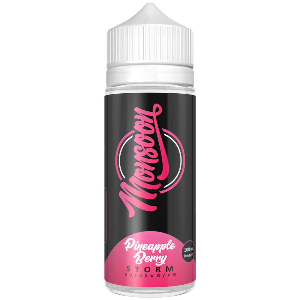 Monsoon - Pineapple-Berry Storm 0mg 100ml in 120ml Flasche