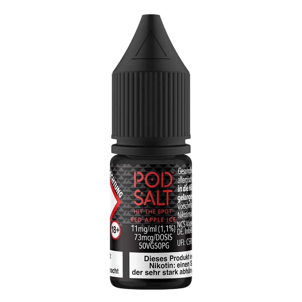 Pod Salt Core Nikotinsalz - Red Apple Ice - Liquid 11mg 10ml 