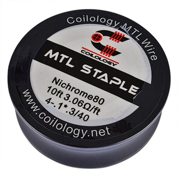 Coilology MTL Staple Nichrome Spule (10ft) 4-0,1*0,3/40