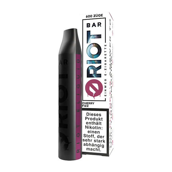 RIOT Bar Cherry Fizz 20mg/ml Hybrid Nikotin Einweg