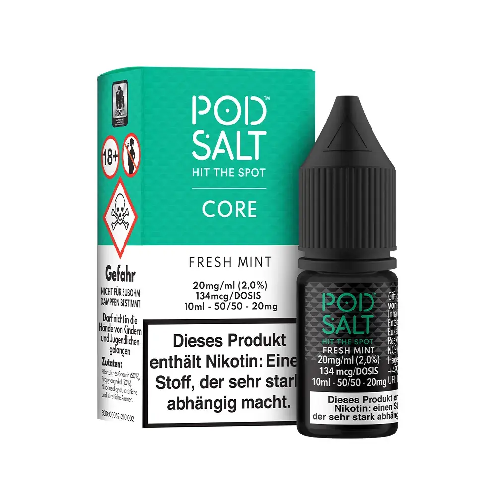 Pod Salt Core Fresh Mint 10ml 20mg 
