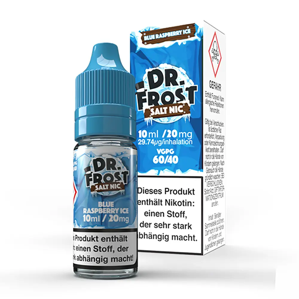 Dr. Frost Blue Raspberry Ice Nic Salt 20mg 